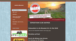Desktop Screenshot of expeditionclub.at